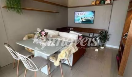 Apartamento mobiliado à venda, 2 quartos sendo 2 suítes, 2 vagas, Ed. La Villa Santangelo, Centro, Itajaí-SC