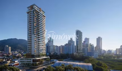 Vista mar, Cobertura duplex à venda com 3 suítes e 5 vagas no Bairro Fazenda em Itajaí