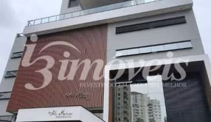 Residencial Al Mare - Apartamento semi mobiliado à venda com 3 quartos sendo 1 suíte, lavabo, 2 vagas de garagem e hobby box, no Centro de Itajaí, SC