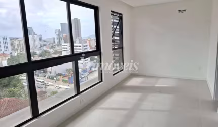 Apartamento Loft para locação anual, semimobiliado, decorado e equipado, 1 vaga de garagem, Edifício 4Sete, no bairro Centro, Itajaí-SC