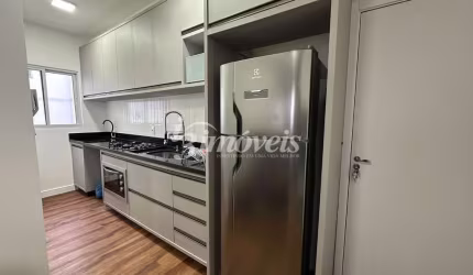 Apartamento para locação anual, mobiliado, decorado e equipado, com 2 quartos, 1 vaga de garagem, Ville de Leon, no bairro Itaipava, Itajaí-SC
