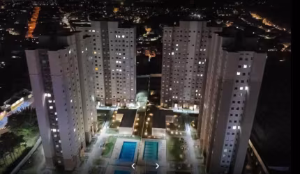 Apartamento de 2 dormitórios com infraestrutura completa no Jardim Nossa Senhora do Carmo