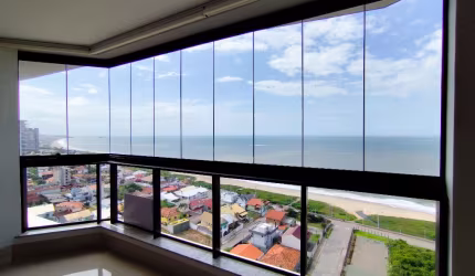 APARTAMENTO MOBILIADO VISTA PARA O MAR COM 3 SUITES BALNEÁRIO PIÇARRAS/SC EDÍFICIO GAIVOTA!