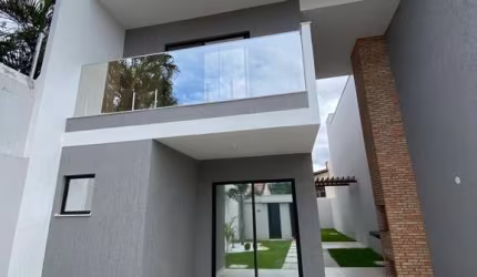 Casa com 3 quartos à venda na Rua Frei José Maria, Edson Queiroz, Fortaleza, 123 m2 por R$ 639.900