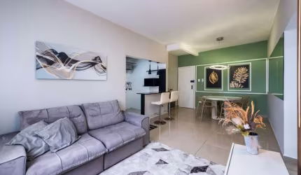 Apartamento para Locação em Santos, Boqueirão, 2 dormitórios, 1 banheiro, 1 vaga