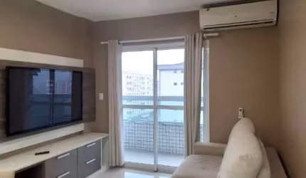 Aluguel Apto Mobiliado, 2 Quartos, Lazer Completo, Campo Grande, Santos - SP