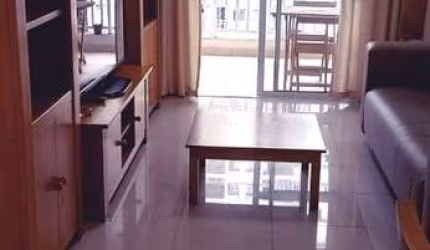 Locação Apto Mobiliado, 2 Quartos no Acqua Play, Lazer Completo, no Marapé, em Santos - SP