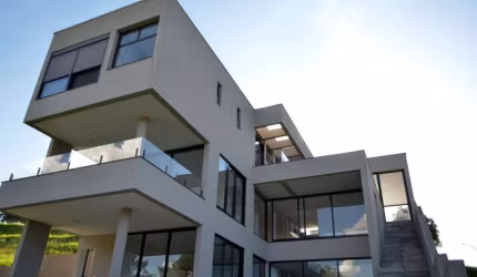 Uma belíssima vista de uma belíssima residência no Genesis 2