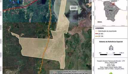 Terreno à venda, 6567587 m² por R$ 40.000.000 - Pecém - São Gonçalo do Amarante/CE