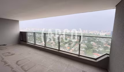 Apartamento de Alto Padrão em Prédio Moderno com Vista Infinita para os Jardins, em Pinheiros