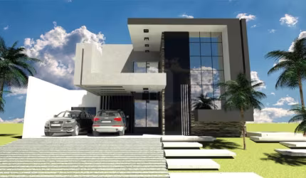 Casa à venda No Condomínio Fechado Alphaville II  Em Uberlândia.