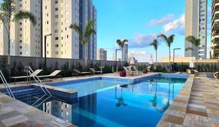 Apartamento com 1 Quarto, 47 m² - venda por R$ 590.000 ou aluguel por R$ 3.470/mês - Mandarim Campolim Patriani - Sorocaba/SP