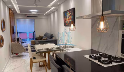 Lindo apartamento à venda, todo reformado (inclusive elétrica e hidráulica), próximo ao SESC e à praia da Aparecida, em Santos-SP.