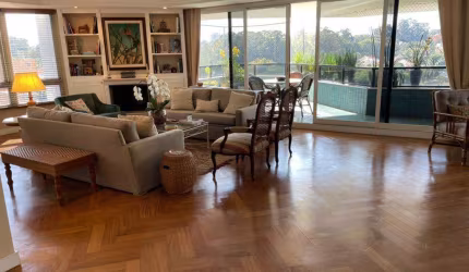Apartamento à venda na Rua Barão de Campos Gerais, 74, Real Parque, São Paulo por R$ 3.200.000