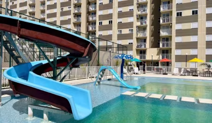 Apartamento 2 dormitórios em condomínio clube