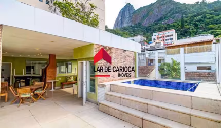 Casa em condomínio fechado com 4 quartos à venda na Rua João Afonso, Humaitá, Rio de Janeiro, 595 m2 por R$ 3.750.000