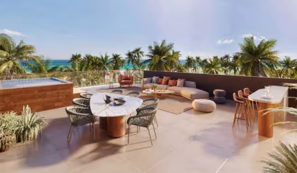 Cobertura à venda em Ipojuca, Praia do Cupe, com 4 quartos, 217m²