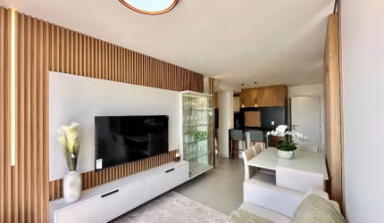 APARTAMENTO DOS SONHOS: MODERNO E ACONCHEGANTE!