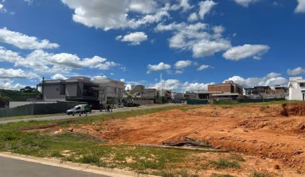 Terreno em condomínio fechado à venda na Rodovia Governador Doutor Adhemar Pereira de Barros, 116, Fazenda Pau D'Alho, Campinas por R$ 1.270.000