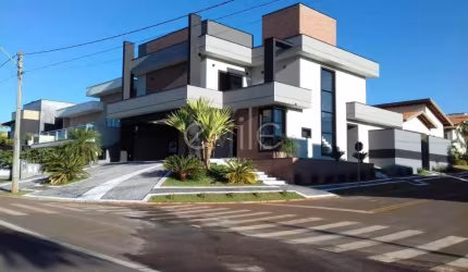 Casa em condomínio fechado com 3 quartos à venda na Estrada Municipal PLN-360, 920, Parque Brasil 500, Paulínia, 462 m2 por R$ 2.790.000