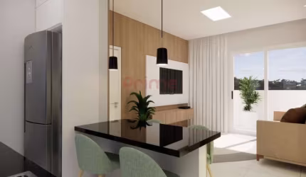 Apartamento para Venda em Belo Horizonte, Santa Branca, 2 dormitórios, 1 suíte, 2 banheiros, 1 vaga