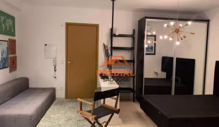 MORIAH | Apartamento com 1 dormitório para alugar, 40 m² por R$ 3.920/mês - Jardim Aquarius - São José dos Campos/SP