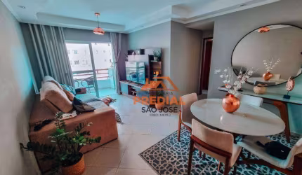 Apartamento com 3 dormitórios à venda, 78 m² por R$ 540.000,00 - Palmeiras de São José - São José dos Campos/SP