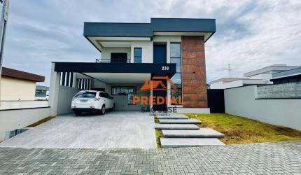 Reserva Rudá | Sobrado 220m² de construção |  3 Suítes com varanda, Área gourmet, 2 Vagas