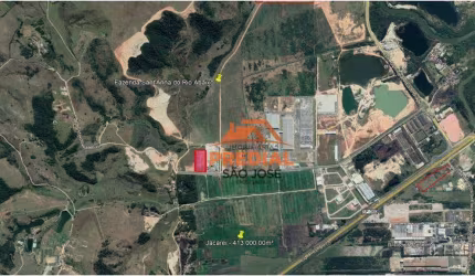 Terreno Industrial Plano fácil acesso à Rod. Pres Dutra