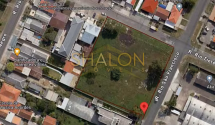 Terreno à venda na Rua Rio São Francisco, 520, Weissópolis, Pinhais por R$ 3.600.000