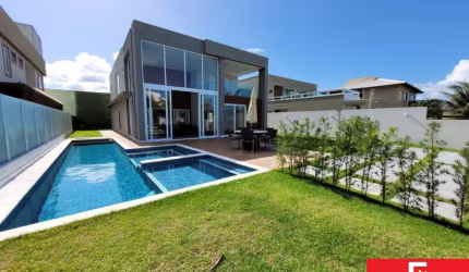 Casa com 6 quartos à venda na Rua Guarajuba, Guarajuba, Camaçari por R$ 3.200.000