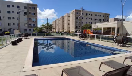 Apartamento com 2 quartos à venda na Rua Da Grama, Abrantes, Camaçari, 48 m2 por R$ 185.000