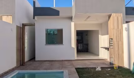 Casa com 2 quartos à venda na Rua igarapé, Jauá, Camaçari por R$ 260.000