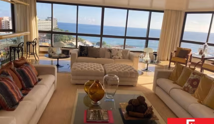 Apartamento com 4 quartos à venda na Rua Rio Vermelho, Rio Vermelho, Salvador, 320 m2 por R$ 1.700.000