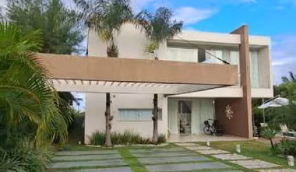 Casa com 4 quartos à venda na Conjunto Busca Vida, Praia de Busca Vida, Camaçari por R$ 3.800.000