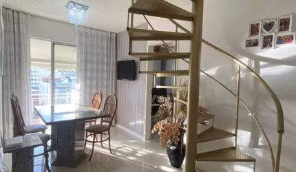 Apartamento com 3 quartos à venda na Avenida Professor Theócrito Batista, Caji, Lauro de Freitas, 95 m2 por R$ 215.000