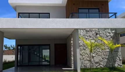Casa com 4 quartos à venda na Rua Guarajuba, Guarajuba, Camaçari por R$ 1.330.000