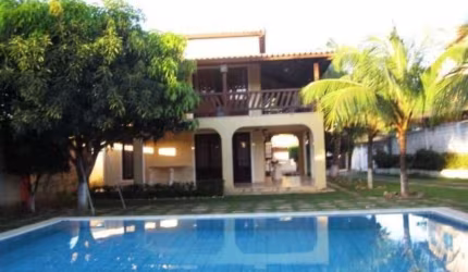 Casa em condomínio fechado com 5 quartos à venda na Rua Martins de Oliveira, 423, Pitangueiras, Lauro de Freitas, 530 m2 por R$ 1.200.000