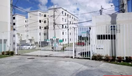 Apartamento térreo 2/4.