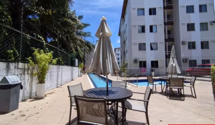 Apartamento com 1 quarto para alugar na Rua José Leite, 01, Caji, Lauro de Freitas, 43 m2 por R$ 620