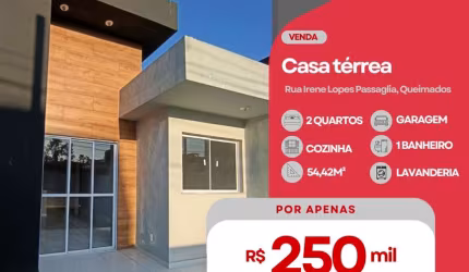 Casa à venda na Rua Irene Lopes Passaglia, Jardim Alzira, Queimados - RJ