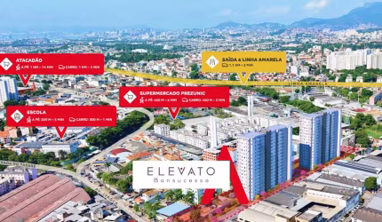 Apartamento à venda na Avenida Itaóca, Bonsucesso, Rio de Janeiro - RJ