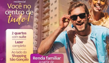 Apartamento à venda na Rua Veríssimo de Souza, Boa Vista, São Gonçalo - RJ