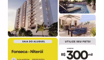 Apartamento à venda na Avenida Professor João Brasil, Fonseca, Niterói - RJ
