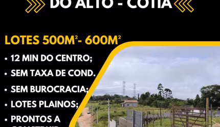TERRENO DE 500M² EM CAUCAIA DO ALTO – OPORTUNIDADE IMPERDÍVEL POR R$69.999,99!