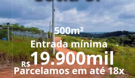 Lotes em Cotia com Parcelamento em até 60x