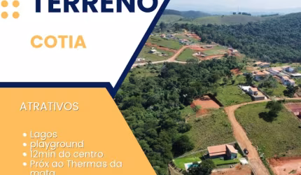Seu Lote em Cotia com Preço Acessível!