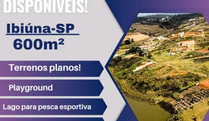 Terrenos em Ibiúna/SP – Natureza, qualidade de vida e ótimo investimento!