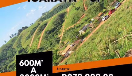 SEU NOVO LAR EM IGARATÁ: LOTES DE 600M² COM LAZER, TRADIÇÃO E NATUREZA.