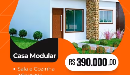 LINDO RPOJETO DE CASA MODULAR EM  IGARATA